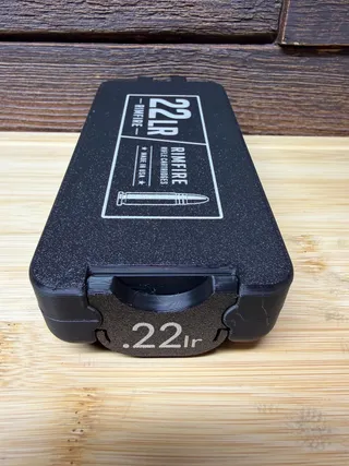 22LR Ammo Storage Box – 120 Round Capacity, Stackable PLA Organizer (Laser Engraving Available) product photo 2