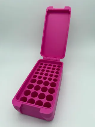 3D Printed Battery Storage Box – AA, AAA, 9V Organizer with Multiple Layouts product photo 3
