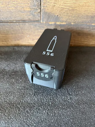 5.56 / .223 Ammo Storage Box | 60 Round 3D Printed PLA Cartridge Case product photo 3