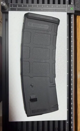 PMAG 30 GEN M2 Engraving Jig for xTool® F1/F2 Slide Extension | 3D Printed Laser Alignment Fixture | Includes Mounting Clips product photo 3