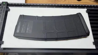 PMAG 30 GEN M2 Engraving Jig for xTool® F1/F2 Slide Extension | 3D Printed Laser Alignment Fixture | Includes Mounting Clips product photo 5
