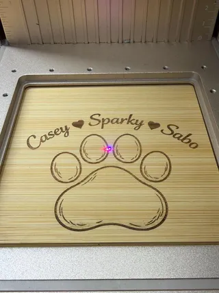 Personalized Bamboo Cutting Board, Custom Engraved Kitchen Gift product photo 7
