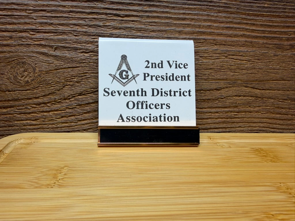 Custom Masonic Pocket Badge